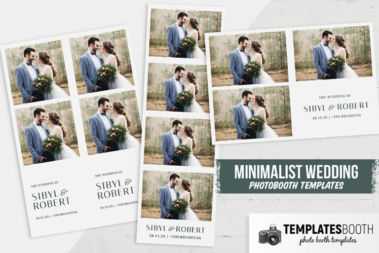 Simple Photo Boot 12 Best Minimalist Photo Booth Templates for Events