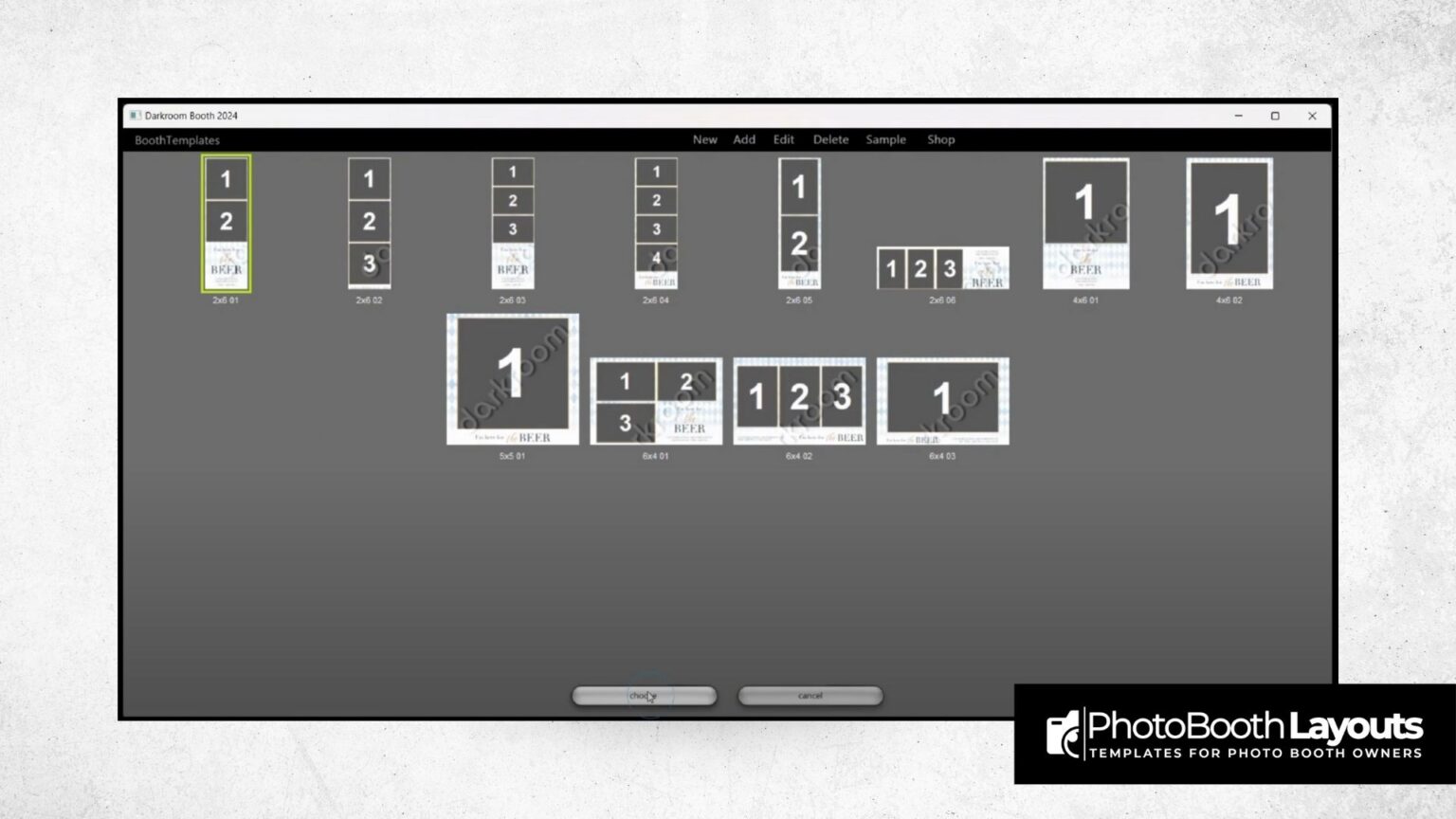 How to Edit Text in Darkroom Booth Templates Easily